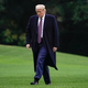 Donald Trump returning to the White House from Bedminster, New Jersey, where he attended a roundtable event with supporters and a fundraising event on October 1.